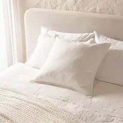 CASA CANTABRIA - Cojín Lino Relleno de Plumas 60x60cm