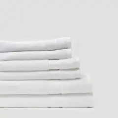 BASEMENT HOME - Set x6 Toallas Baño/Mano/Cara 440gr