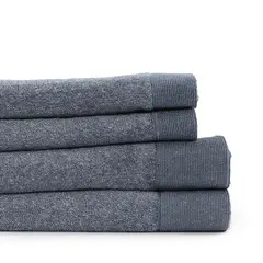 BENETTON - Set x4 Toallas Mano/baño Mel 500gr