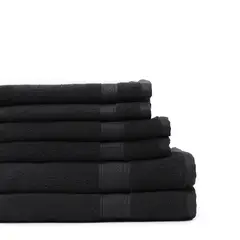 BASEMENT HOME - Set x6 Toallas Baño/Mano/Cara 440gr