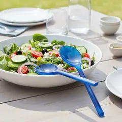 ROBERTA ALLEN - Set X2 Cubiertos De Servir Flori Naif Turquesa