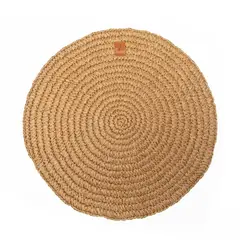 CASA CANTABRIA - Individual Redondo Thai Beige 35 Cm