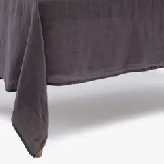CASA CANTABRIA - Mantel Lino Gris 180x350 Cm