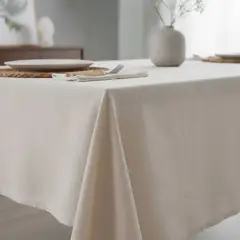 BASEMENT HOME - Mantel Cotton Linen Beige 150x210 Cm