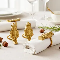 BASEMENT HOME - Setx4 Anillos De Servilleta Cascanueces