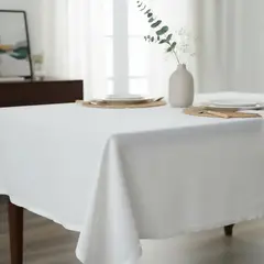 BASEMENT HOME - Mantel Cotton Linen Blanco 150x210 Cm