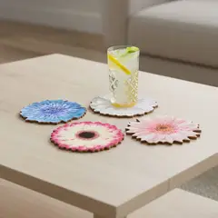 ROBERTA ALLEN - Set X4 Posavasos Flori Naif