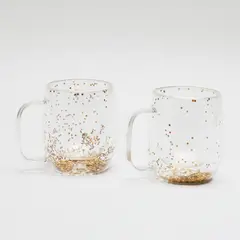 ROBERTA ALLEN - Set X2 Tazas Doble Pared Navidad 350 Ml