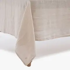 CASA CANTABRIA - Mantel Lino Natural 180x350 Cm