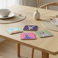 ROBERTA ALLEN - Set X4 Posavasos Market Bloom 10 Cm