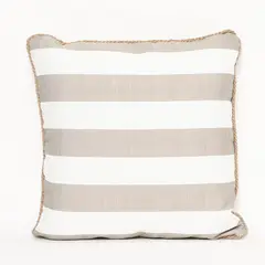 BASEMENT HOME - Cojín Terraza Resistente Al Agua Beige 45x45cm