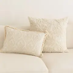 ROBERTA ALLEN - Cojín Bordado Veronica 50x50cm