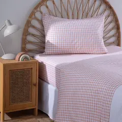 MICA KIDS - Juego De Sábanas Infantil Wash 100% Algodón