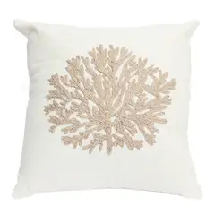 BASEMENT HOME - Cojín De Terraza Bordado 100% Algodón