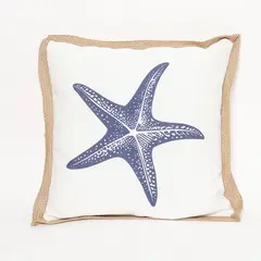 BASEMENT HOME - Cojín Terraza Resistente Al Agua Mar Azul 30x50cm