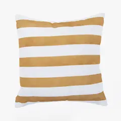MICA - Cojín Rayado Mostaza