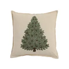 MICA - Cojín Navideño Bordado 45x45cm