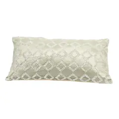 ROBERTA ALLEN - Cojín Bordado Ines 100% Algodón 33x50cm