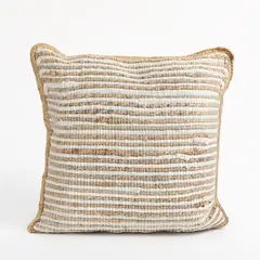 BASEMENT HOME - Cojín Yute Lineas