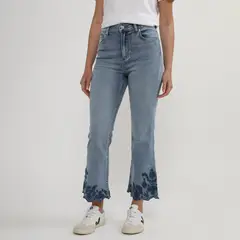 UNIVERSITY CLUB - Jean Bordados Mujer