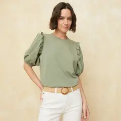 UNIVERSITY CLUB - Polo Manga Larga Casual Mujer