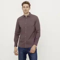 WOLF&HANK - Camisa 100% Algodón Hombre Casual