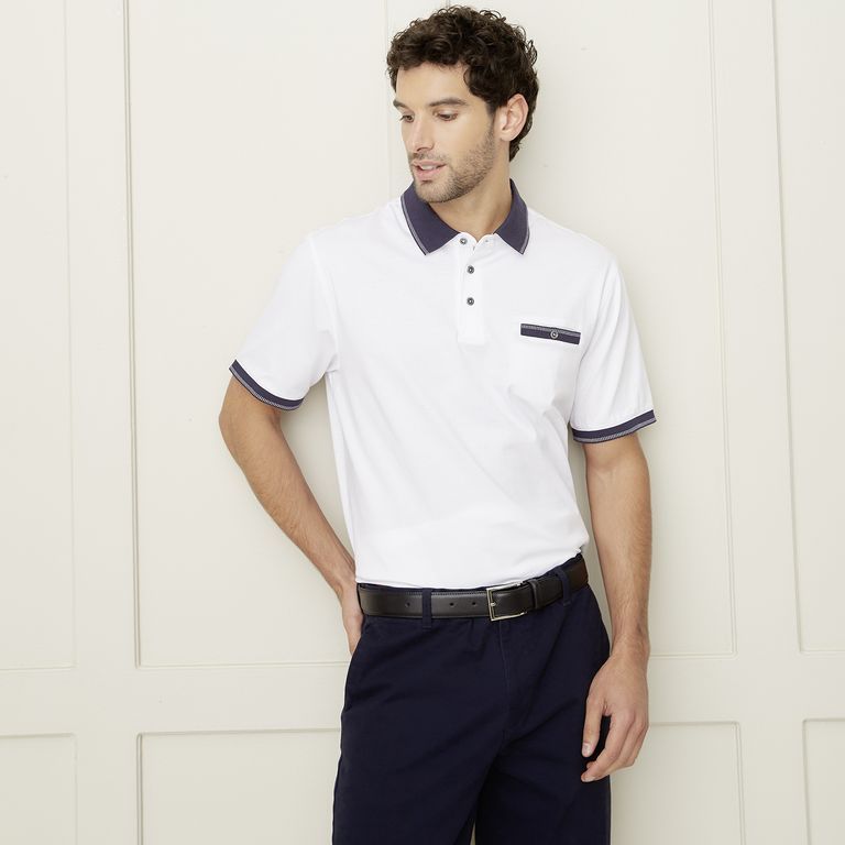 Polo 100% Algodón Casual Hombre