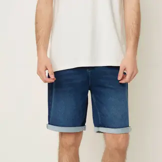 BEARCLIFF - Short Denim Casual Hombre