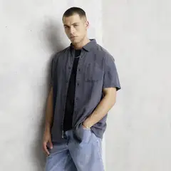 DENIMLAB - Camisa Regular Fit Hombre