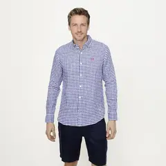 LA MARTINA - Camisa 100% Lino Casual Hombre