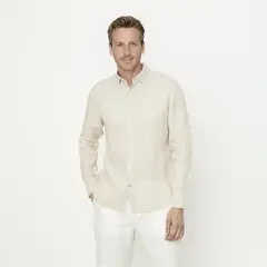 LA MARTINA - Camisa 100% Lino Casual Hombre