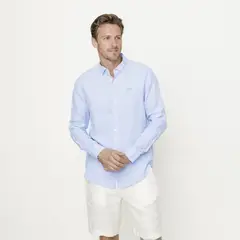 LA MARTINA - Camisa 100% Lino Casual Hombre