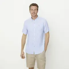 LA MARTINA - Camisa 100% Lino Casual Hombre