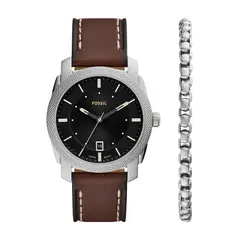 FOSSIL - Reloj Cuero Hombre Fs6081set