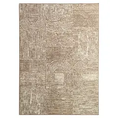 MICA - Alfombra Interior Luna Diseño Ondas 160x225cm