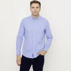 UNIVERSITY CLUB - Camisa 100% Algodón Casual Hombre