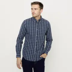 UNIVERSITY CLUB - Camisa 100% Algodón Casual Hombre