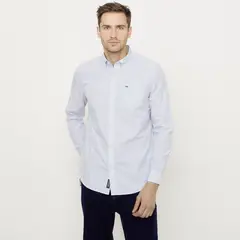 UNIVERSITY CLUB - Camisa 100% Algodón Casual Hombre