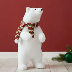 MICA - Muñeco Oso Navideño 35x26x62cm