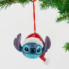 DISNEY - Adorno Árbol Stitch Santa 10cm
