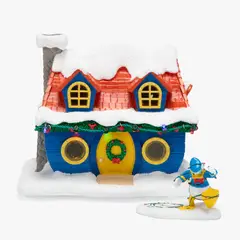DISNEY - Villa Navideña Donald 17x15cm