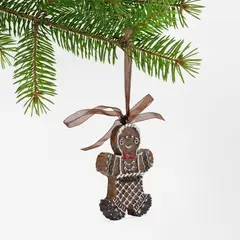 MICA - Adorno Árbol Galleta Gnomo 9x6cm