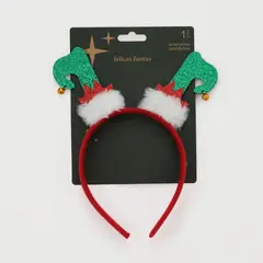 MICA - Vincha Navideña Patas Elfo 16cm