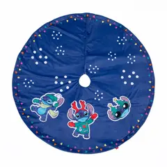 DISNEY - Faldón Piso De Árbol Stitch 106cm