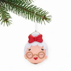MICA - Adorno Árbol Muñeco Señora Claus 10cm
