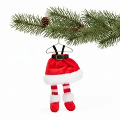 MICA - Adorno Árbol Vestido Navidad 20cm