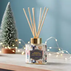 MICA - Difusor Navideño Aromático 150ml Naranja, Mirra Y Ámbar