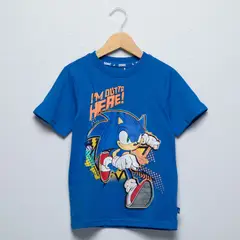 SONIC - Polo Manga Corta Niño