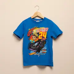 HOT WHEELS - Polo Manga Corta Niño