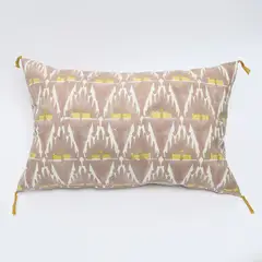 BASEMENT HOME - Funda de Cojín Block Mostaza